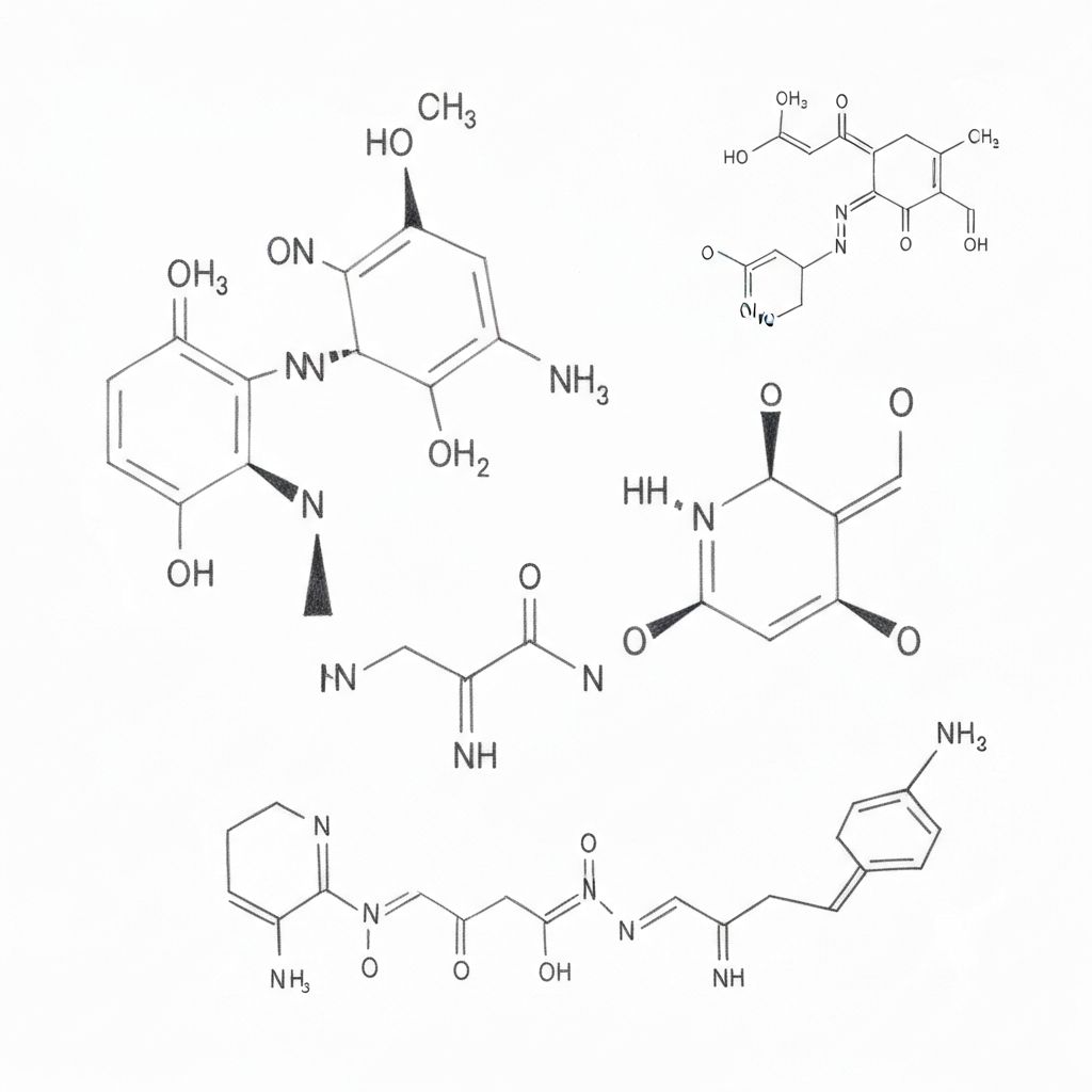 Molecular structure sketch